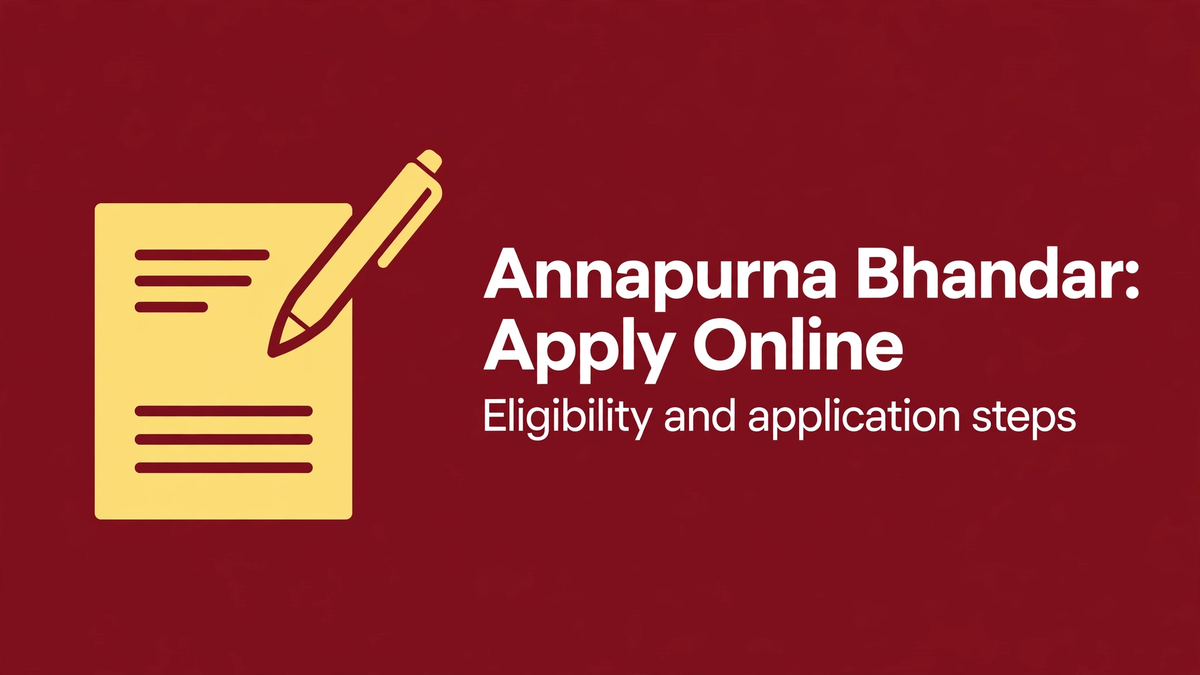 Annapurna Bhandar: How to Apply Online and Check Status